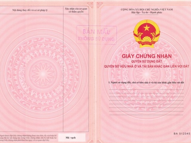 Thông báo cung cấp hồ sơ làm Giấy chứng nhận sở hữu nhà ở cho khách hàng